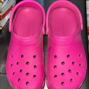 CROCS Pink Sandals with Signature Comfort